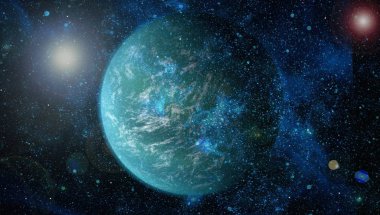 Derin uzay bulunan sarmal gökada. Nasa tarafından döşenmiş bu görüntü unsurları.