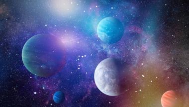 Derin uzay bulunan sarmal gökada. Nasa tarafından döşenmiş bu görüntü unsurları.