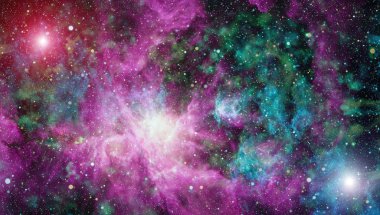 Galaksi - NASA tarafından desteklenen bu resmin elementleri