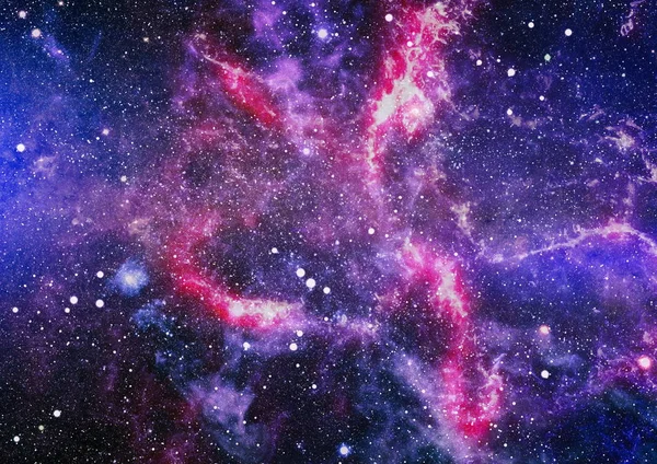Stjärnor Planet Och Galax Ett Fritt Utrymme Delar Denna Bild — Stockfoto