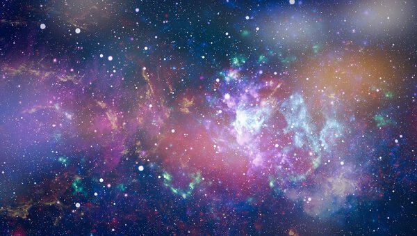 Beautiful nebula, stars and galaxies. Elements of this image furnished by NASA.