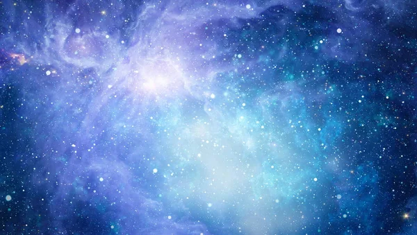 Beautiful nebula, stars and galaxies. Elements of this image furnished by NASA. — Stock Photo, Image