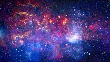 Galaksi - NASA tarafından desteklenen bu resmin elementleri