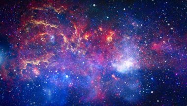 Galaksi - NASA tarafından desteklenen bu resmin elementleri