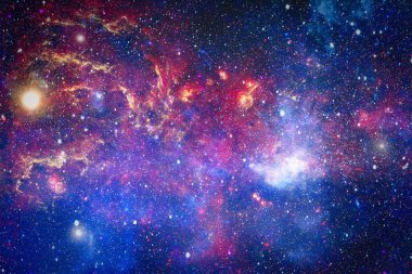 Galaksi - NASA tarafından desteklenen bu resmin elementleri