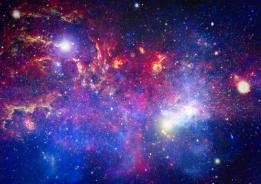 Galaksi - NASA tarafından desteklenen bu resmin elementleri