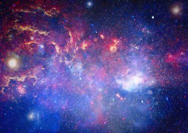 Galaksi - NASA tarafından desteklenen bu resmin elementleri