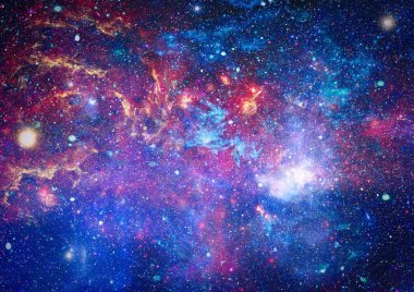 Galaksi - NASA tarafından desteklenen bu resmin elementleri