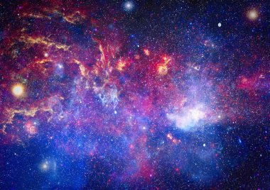Galaksi - NASA tarafından desteklenen bu resmin elementleri