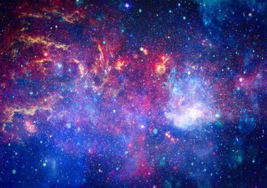 Galaksi - NASA tarafından desteklenen bu resmin elementleri