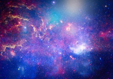 Galaksi - NASA tarafından desteklenen bu resmin elementleri