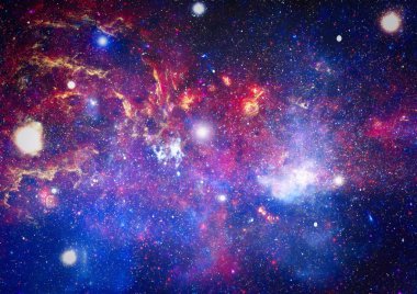 Galaksi - NASA tarafından desteklenen bu resmin elementleri