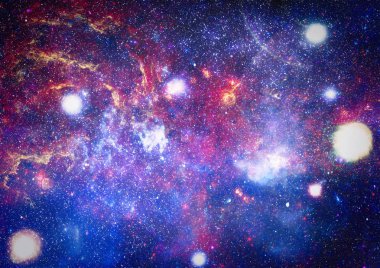 Galaksi - NASA tarafından desteklenen bu resmin elementleri