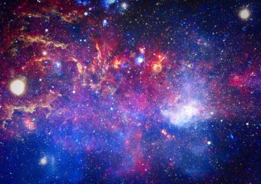 Galaksi - NASA tarafından desteklenen bu resmin elementleri
