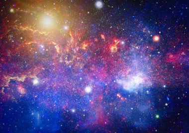 Galaksi - NASA tarafından desteklenen bu resmin elementleri