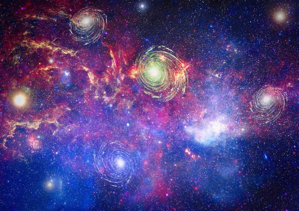 Galaxy Elementen Van Dit Beeld Gemeubileerd Door Nasa — Stockfoto