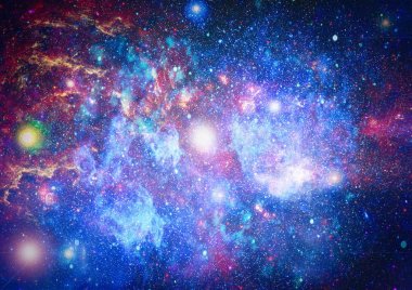 Galaksi - NASA tarafından desteklenen bu resmin elementleri