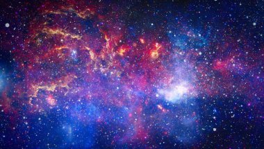 Galaksi - NASA tarafından desteklenen bu resmin elementleri