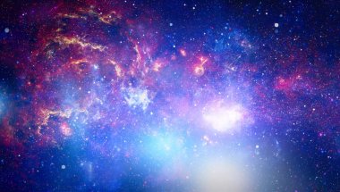 Galaksi - NASA tarafından desteklenen bu resmin elementleri