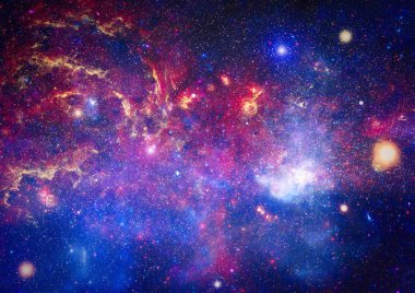 Galaksi - NASA tarafından desteklenen bu resmin elementleri