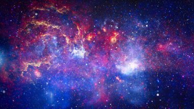 Galaksi - NASA tarafından desteklenen bu resmin elementleri