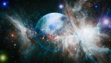 Galaksi - NASA tarafından desteklenen bu resmin elementleri