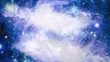 Güzel bulutsu, yıldızlar ve galaksiler. Nasa tarafından döşenmiş bu görüntü unsurları.