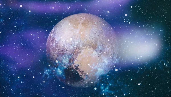 Güzel bulutsu, yıldızlar ve galaksiler. Nasa tarafından döşenmiş bu görüntü unsurları.