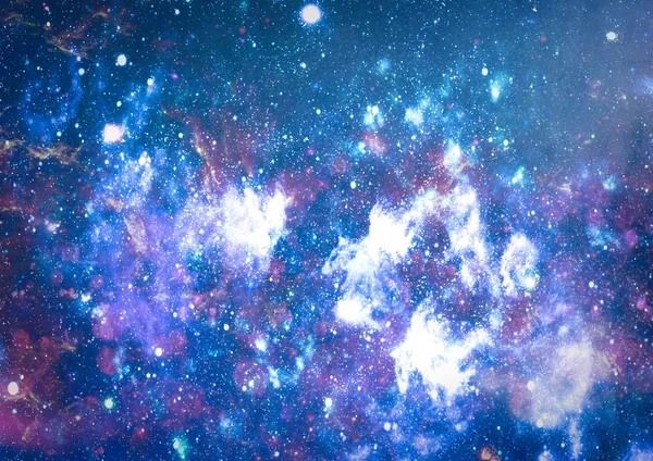 Güzel bulutsu, yıldızlar ve galaksiler. Nasa tarafından döşenmiş bu görüntü unsurları.