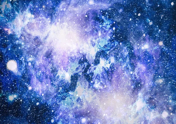 Güzel bulutsu, yıldızlar ve galaksiler. Nasa tarafından döşenmiş bu görüntü unsurları.