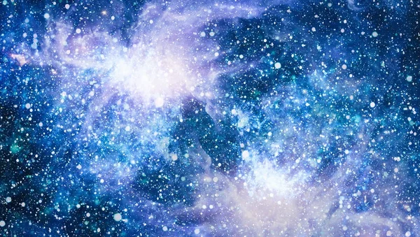 Güzel bulutsu, yıldızlar ve galaksiler. Nasa tarafından döşenmiş bu görüntü unsurları.