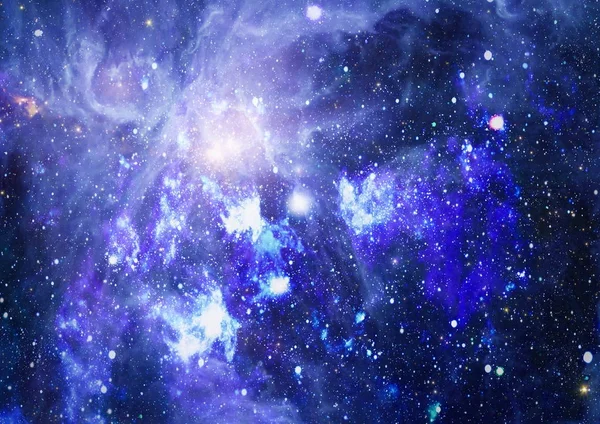 Vackra Nebulosa Stjärnor Och Galaxer Delar Denna Bild Från Nasa — Stockfoto