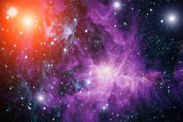 Mélyűri Művészet Galaxisok Csillagködök Csillagok Univerzumban Kép Elemeit Nasa Bocsátotta — Stock Fotó