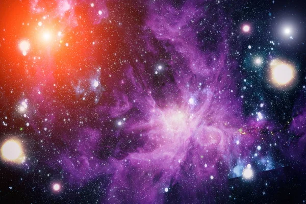 Djuprymdskonst Galaxer Nebulosor Och Stjärnor Universum Delar Denna Bild Tillhandahålls — Stockfoto