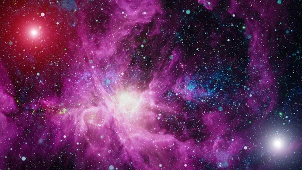 Arte Dello Spazio Profondo Galassie Nebulose Stelle Nell Universo Elementi — Foto Stock