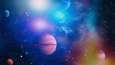 Mavi kuş Gökadası - bu görüntü döşenmiş Nasa tarafından unsurları