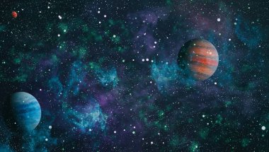 Mavi kuş Gökadası - bu görüntü döşenmiş Nasa tarafından unsurları