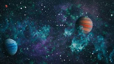 Mavi kuş Gökadası - bu görüntü döşenmiş Nasa tarafından unsurları