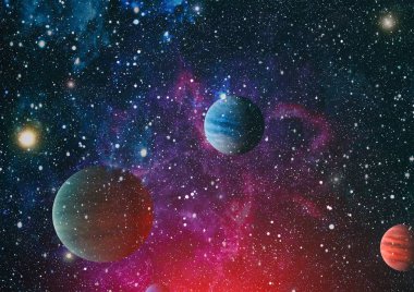 Mavi kuş Gökadası - bu görüntü döşenmiş Nasa tarafından unsurları