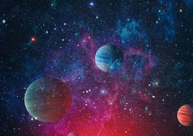 Mavi kuş Gökadası - bu görüntü döşenmiş Nasa tarafından unsurları