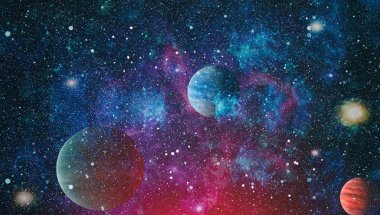 Mavi kuş Gökadası - bu görüntü döşenmiş Nasa tarafından unsurları