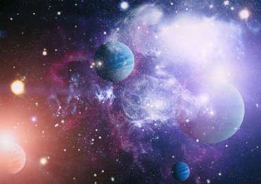 Mavi kuş Gökadası - bu görüntü döşenmiş Nasa tarafından unsurları