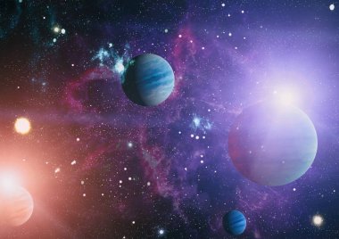 Mavi kuş Gökadası - bu görüntü döşenmiş Nasa tarafından unsurları