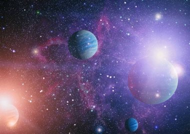 Mavi kuş Gökadası - bu görüntü döşenmiş Nasa tarafından unsurları