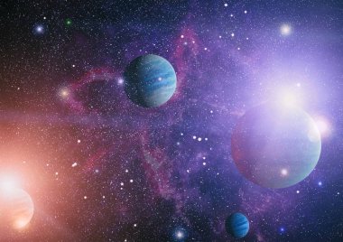 Mavi kuş Gökadası - bu görüntü döşenmiş Nasa tarafından unsurları