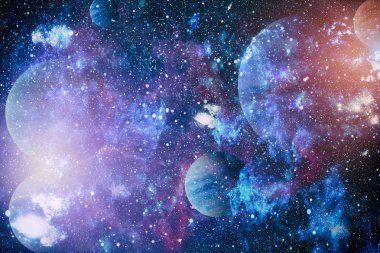 Mavi kuş Gökadası - bu görüntü döşenmiş Nasa tarafından unsurları