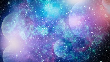 Mavi kuş Gökadası - bu görüntü döşenmiş Nasa tarafından unsurları