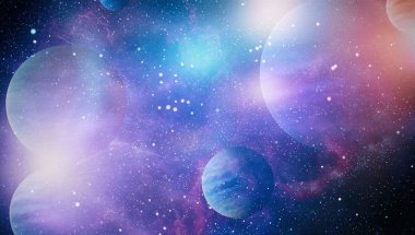 Mavi kuş Gökadası - bu görüntü döşenmiş Nasa tarafından unsurları