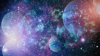 Mavi kuş Gökadası - bu görüntü döşenmiş Nasa tarafından unsurları