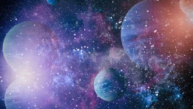 Mavi kuş Gökadası - bu görüntü döşenmiş Nasa tarafından unsurları